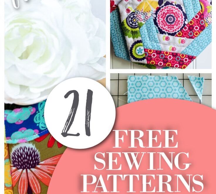 21 Free Sewing Patterns For Beginners Sewing Projects For Beginners
