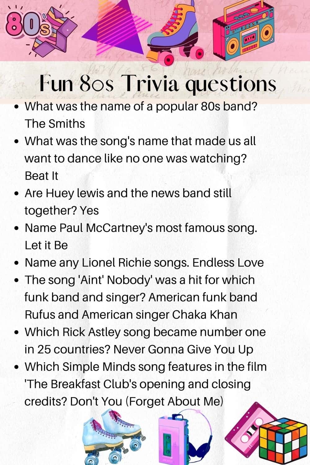 55 Fun 80s Trivia Questions With Answers Kids N Clicks 55 Fun 80s Trivia Questions With Answers Kids N Clicks