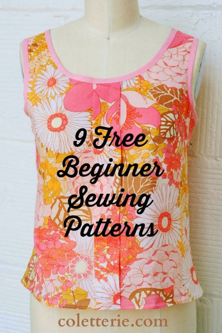 9 More Free Beginner Sewing Patterns Beginner Sewing Patterns Sewing 9 More Free Beginner Sewing Patterns Beginner Sewing Patterns Sewing