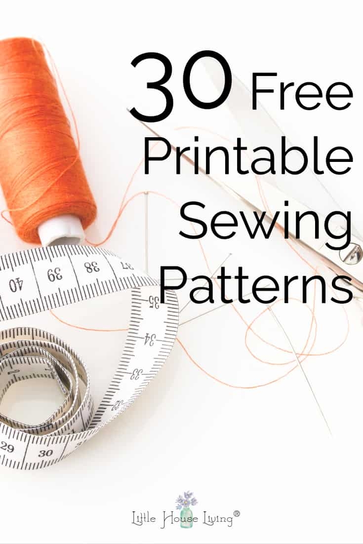 Free Printable Sewing Patterns Huge List Of EASY Patterns Free Printable Sewing Patterns Huge List Of EASY Patterns