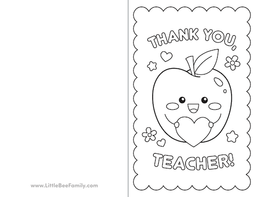 10 Free Printable Teacher Appreciation Cards To Color Lights Crystal
