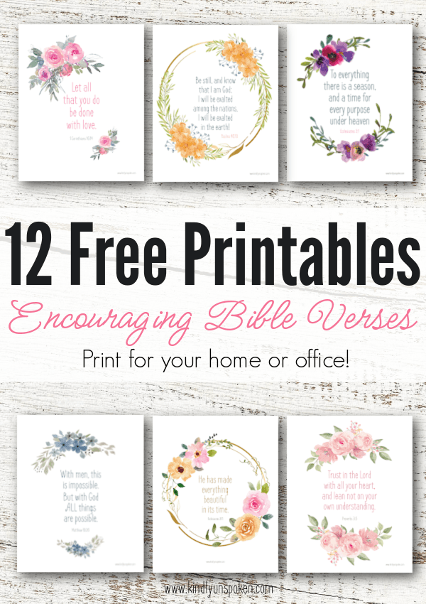 12 Encouraging Free Printable Bible Verses Kindly Unspoken 12 Encouraging Free Printable Bible Verses Kindly Unspoken