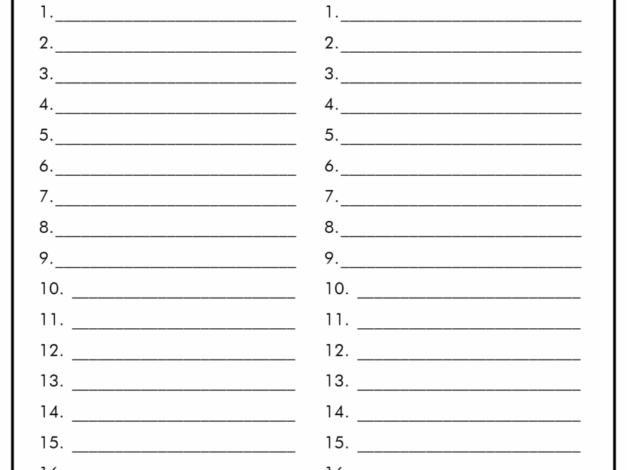 12 Free Printable Spelling Test Worksheets Free PDF At Worksheeto