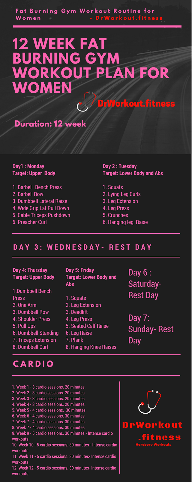 12 Week Workout Calendar Template EOUA Blog