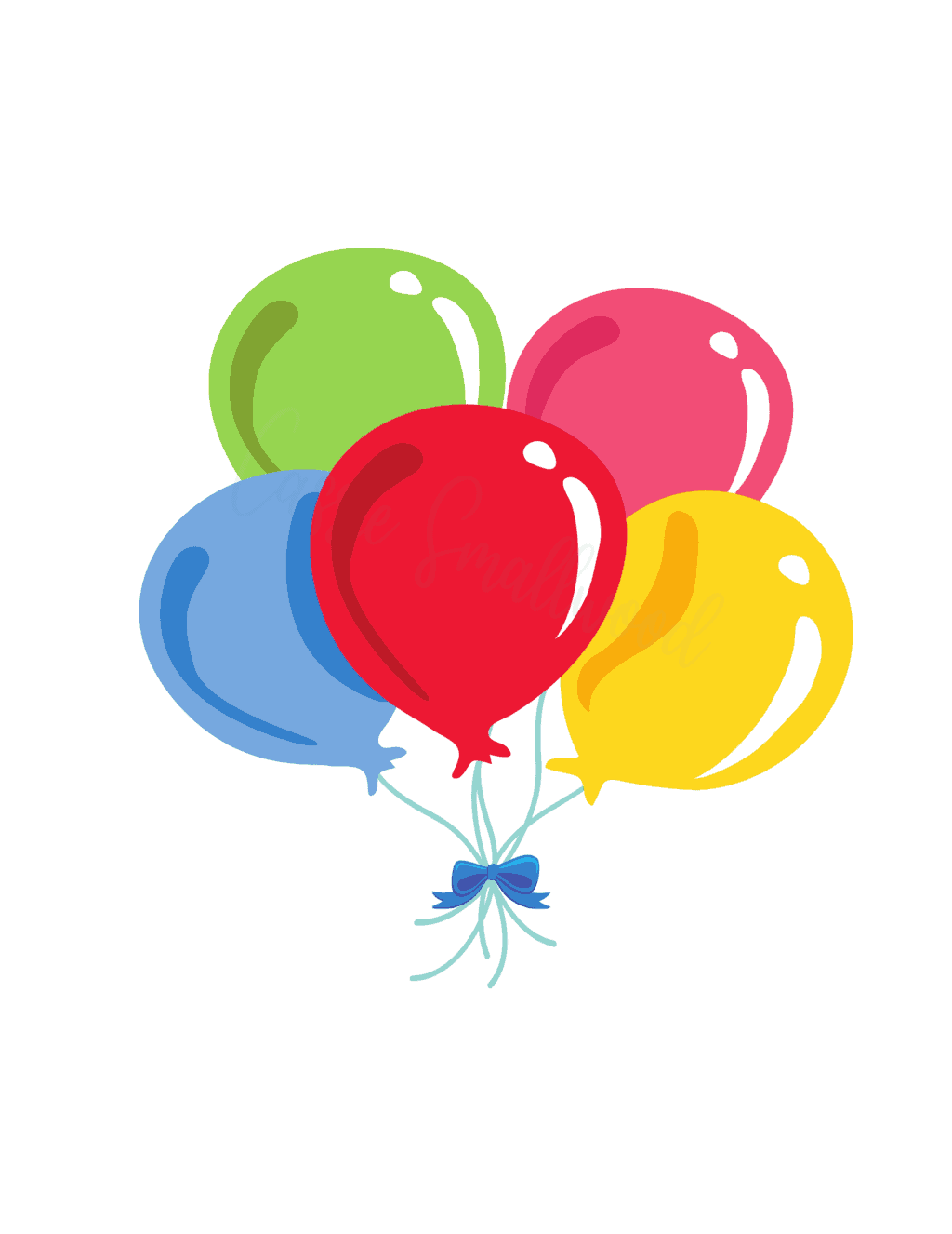 13 Cute Balloon Templates Free Printable Cassie Smallwood