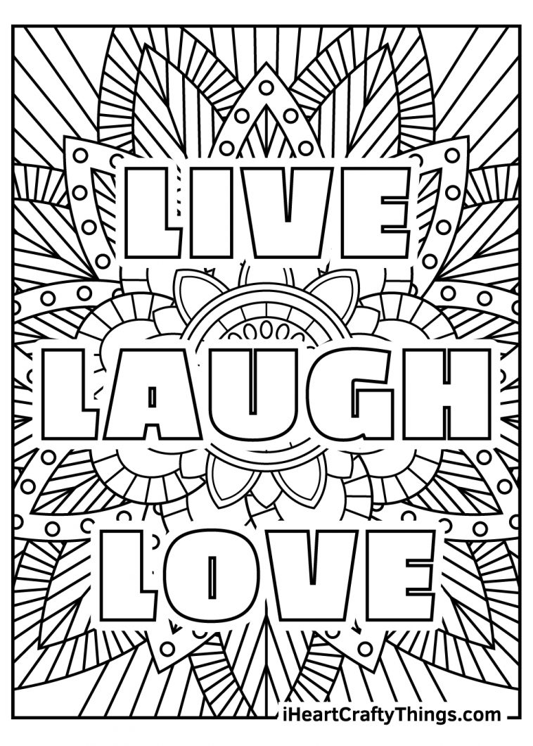 15 Stress Relief Coloring Pages 100 Free Printables 15 Stress Relief Coloring Pages 100 Free Printables