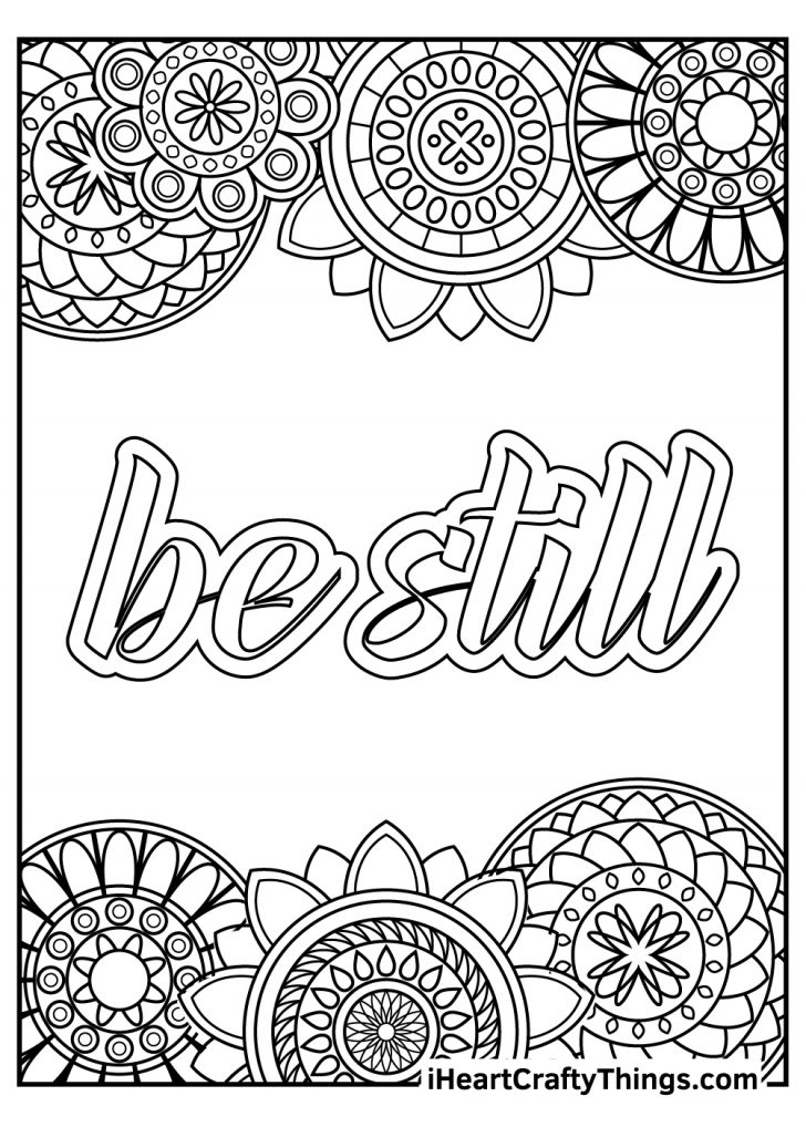 15 Stress Relief Coloring Pages 100 Free Printables 15 Stress Relief Coloring Pages 100 Free Printables