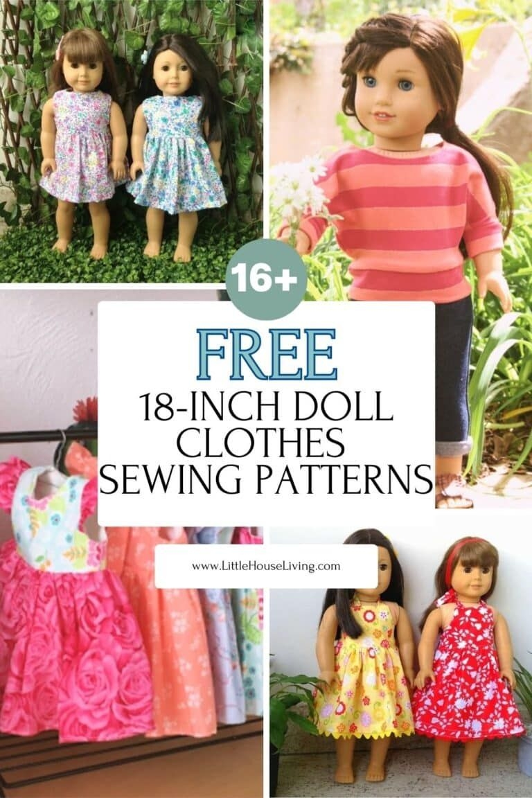 18 Inch Doll Clothes Pattern Artofit