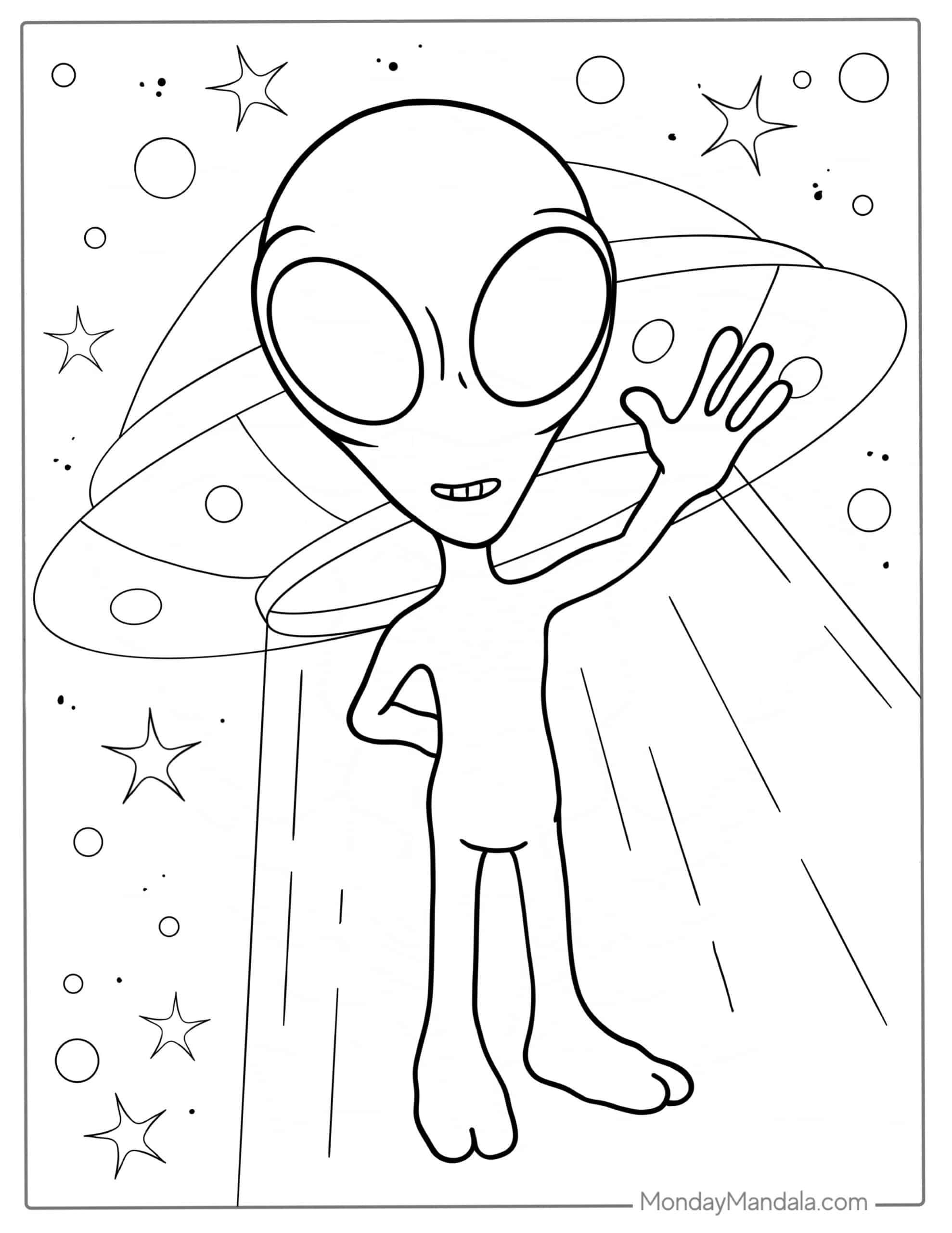 Free Printable Pictures Of Cartoon Aliens