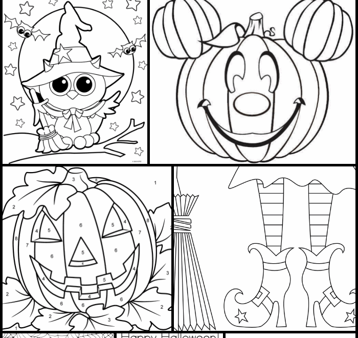 200 Free Halloween Coloring Pages For Kids The Suburban Mom