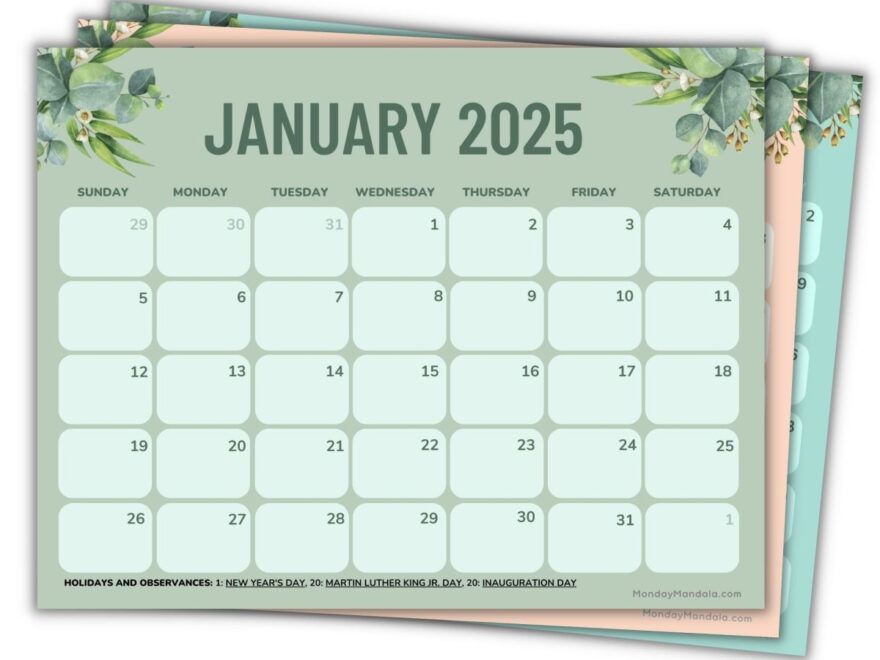 2025 Printable Calendar Free With Lines Ella Toft