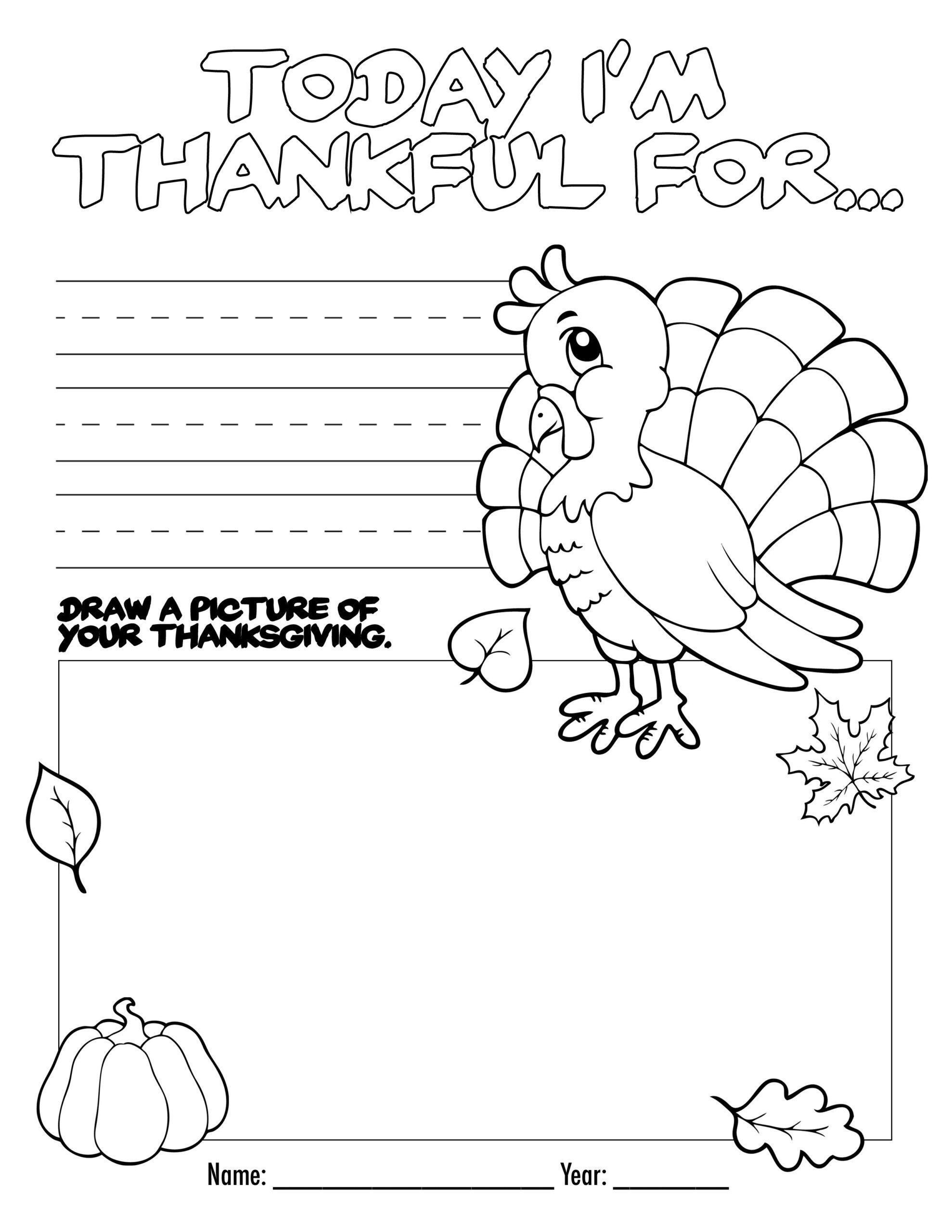 21 Thanksgiving Coloring Pages For Kindergarten Free Wallpaper