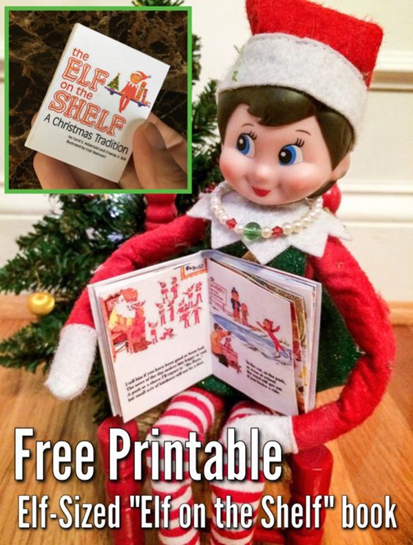Free Printable Elf On The Shelf Story