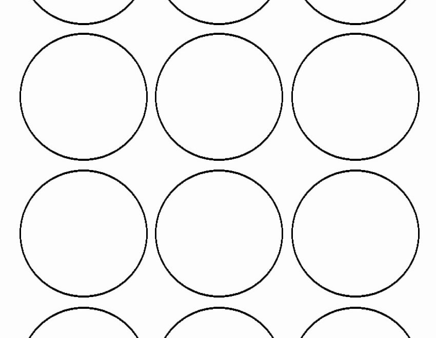 3 Inch Circle Template Printable