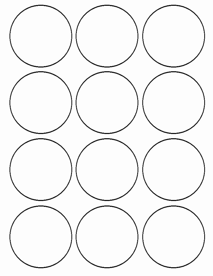 3 Inch Circle Template Printable 3 Inch Circle Template Printable