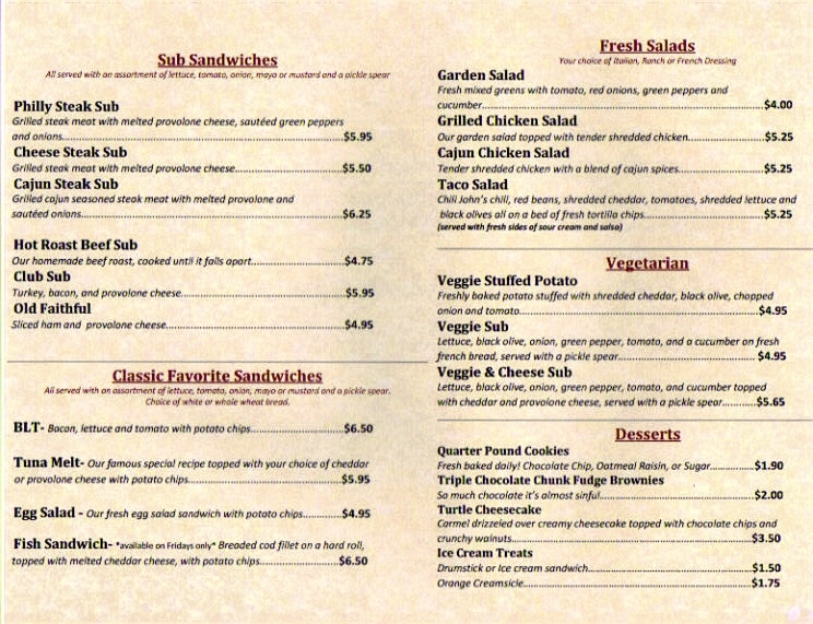 4 Best Images Of Printable Restaurant Menus Free Printable Template 
