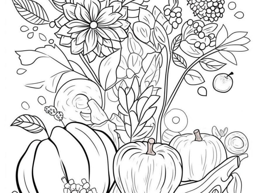 47 Fall Coloring Pages For Both Kids And Adults Our Mindful Life