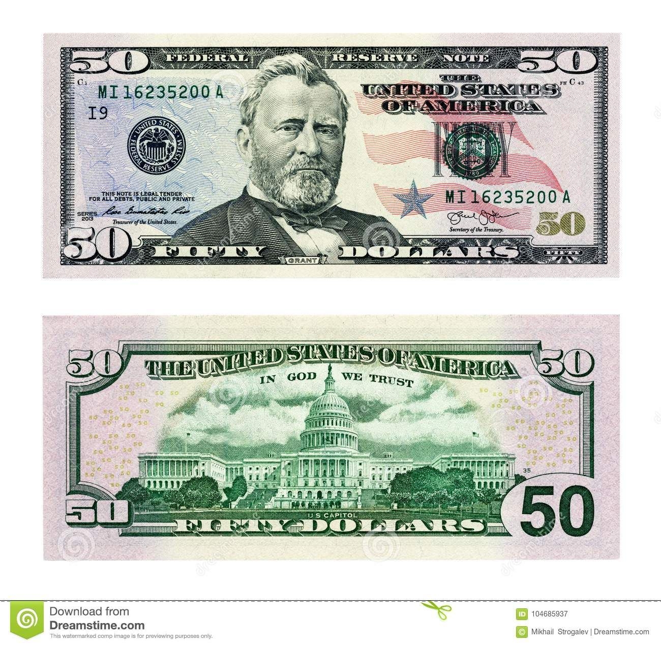 50 Dollar Bill Printable Printable Calendars AT A GLANCE