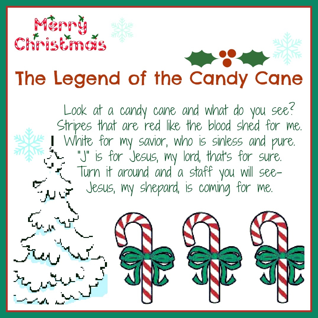 7 Best Images Of Candy Cane Poem Printable Tag Grinch Candy Cane Poem 