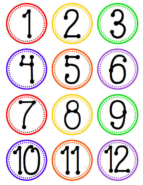 7 Best Images Of Printable Number Labels Free Printable Table Numbers 