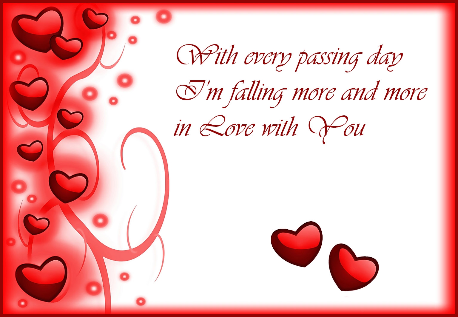 Printable I Love You Cards
