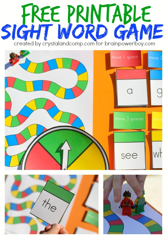 8 Best Images Of Printable Kindergarten Sight Word Games Kindergarten 