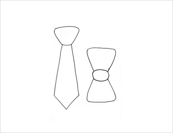 Free Bow Tie Template Printable