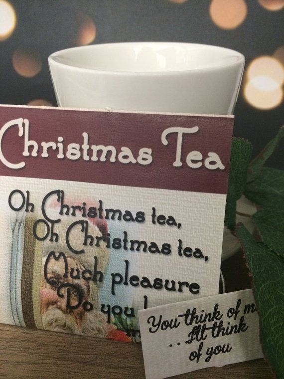A Cup Of Christmas Tea Poem Printable Printable Templates Free