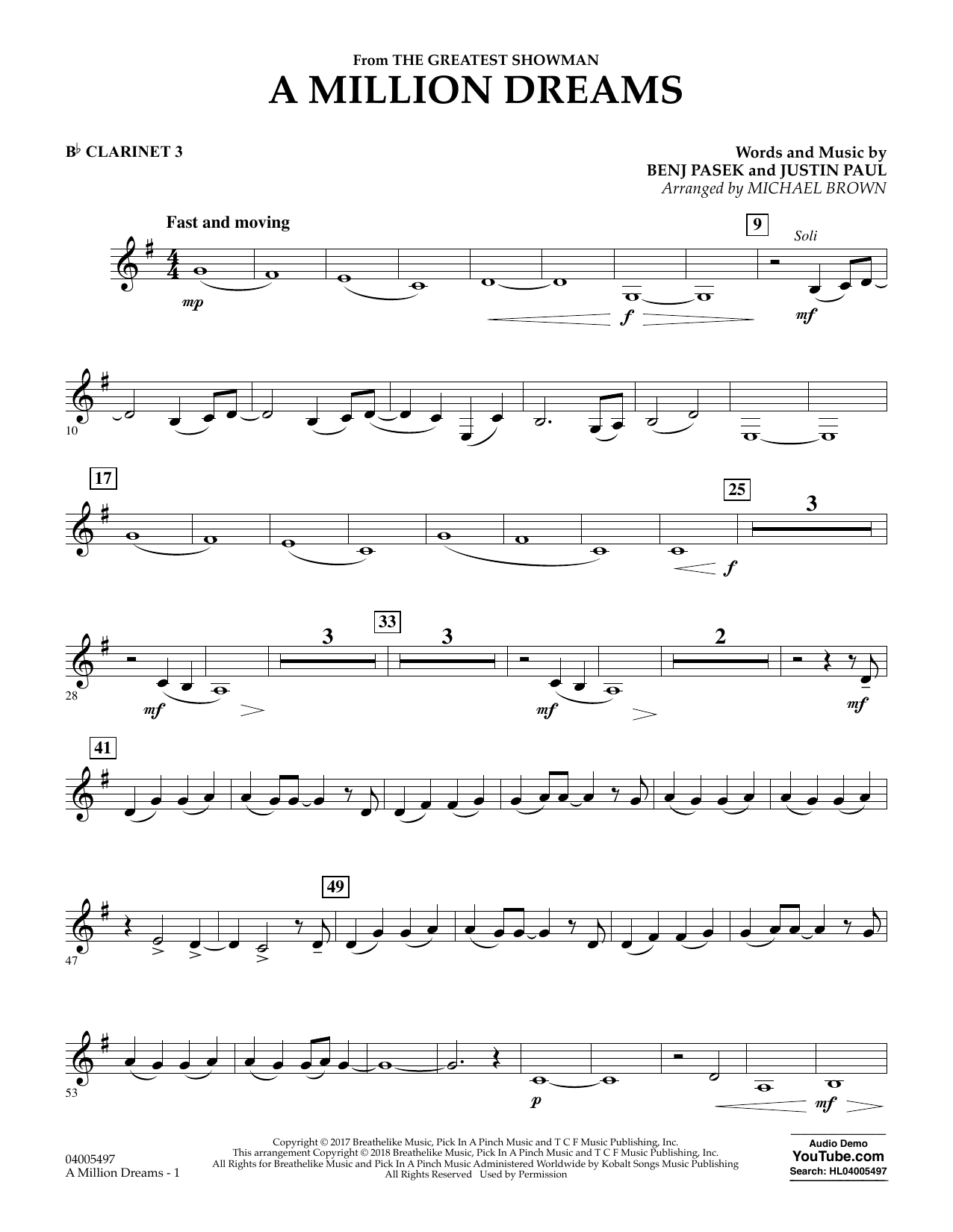 A Million Dreams Piano Sheet Music Free Printable Free Templates 