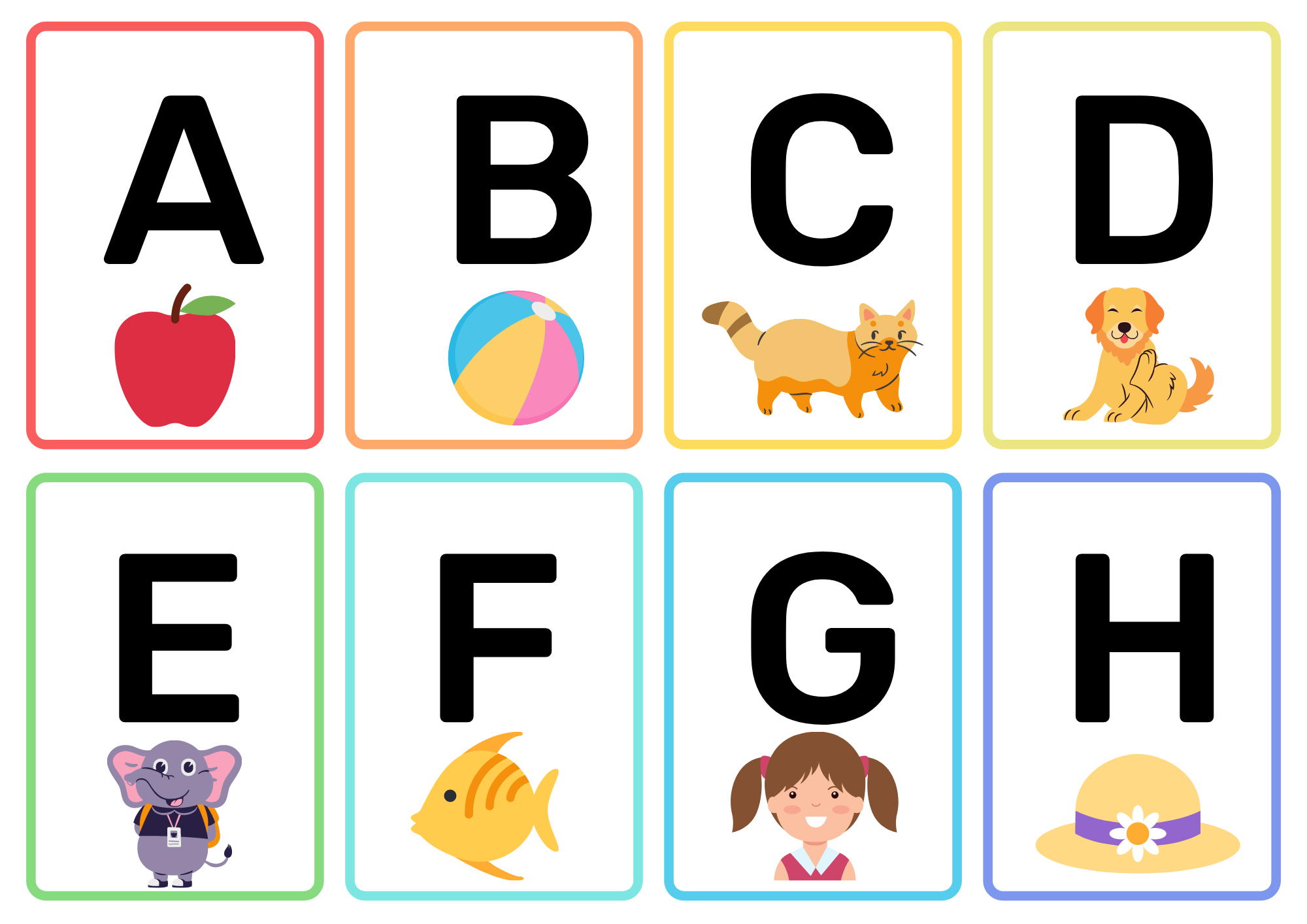 Alphabet Flash Cards Printable Pdf Free Alphabet Flash Cards Printable Pdf Free