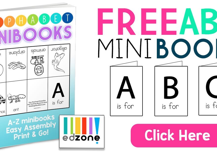 Alphabet Mini Books Printable Free