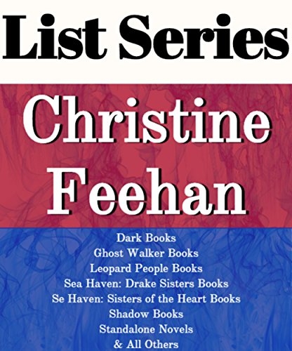 Christine Feehan Printable Book List 2025