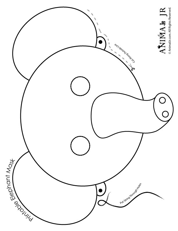 Animal Mask Printable Pdf Free Download