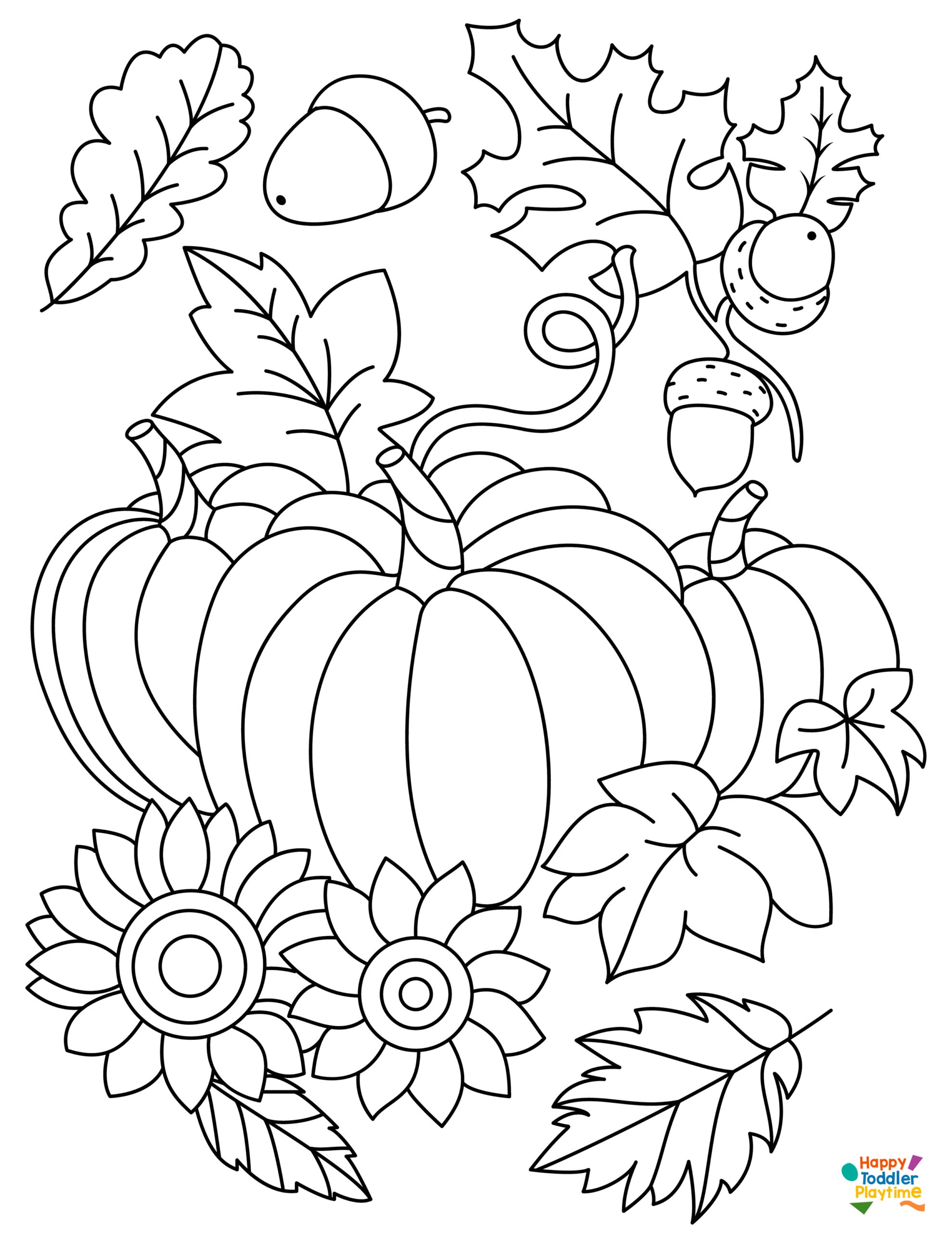Free Printable Coloring Pages For Fall