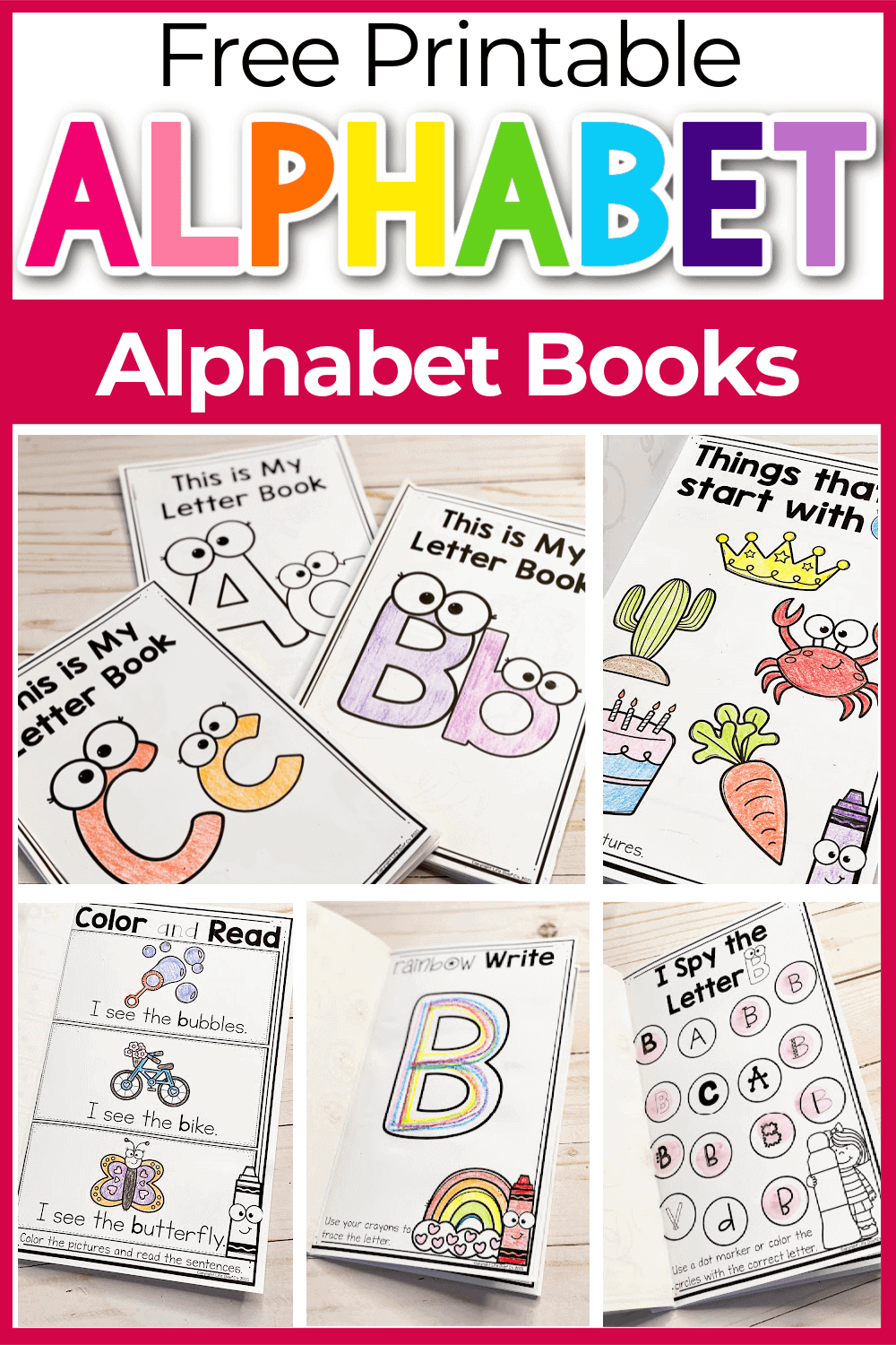 Babys First Alphabet Book Free Printable Printable Templates