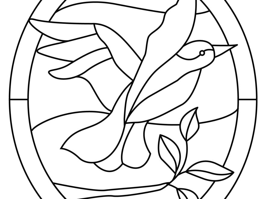 Beginner Stained Glass Patterns 19 Free PDF Printables Printablee