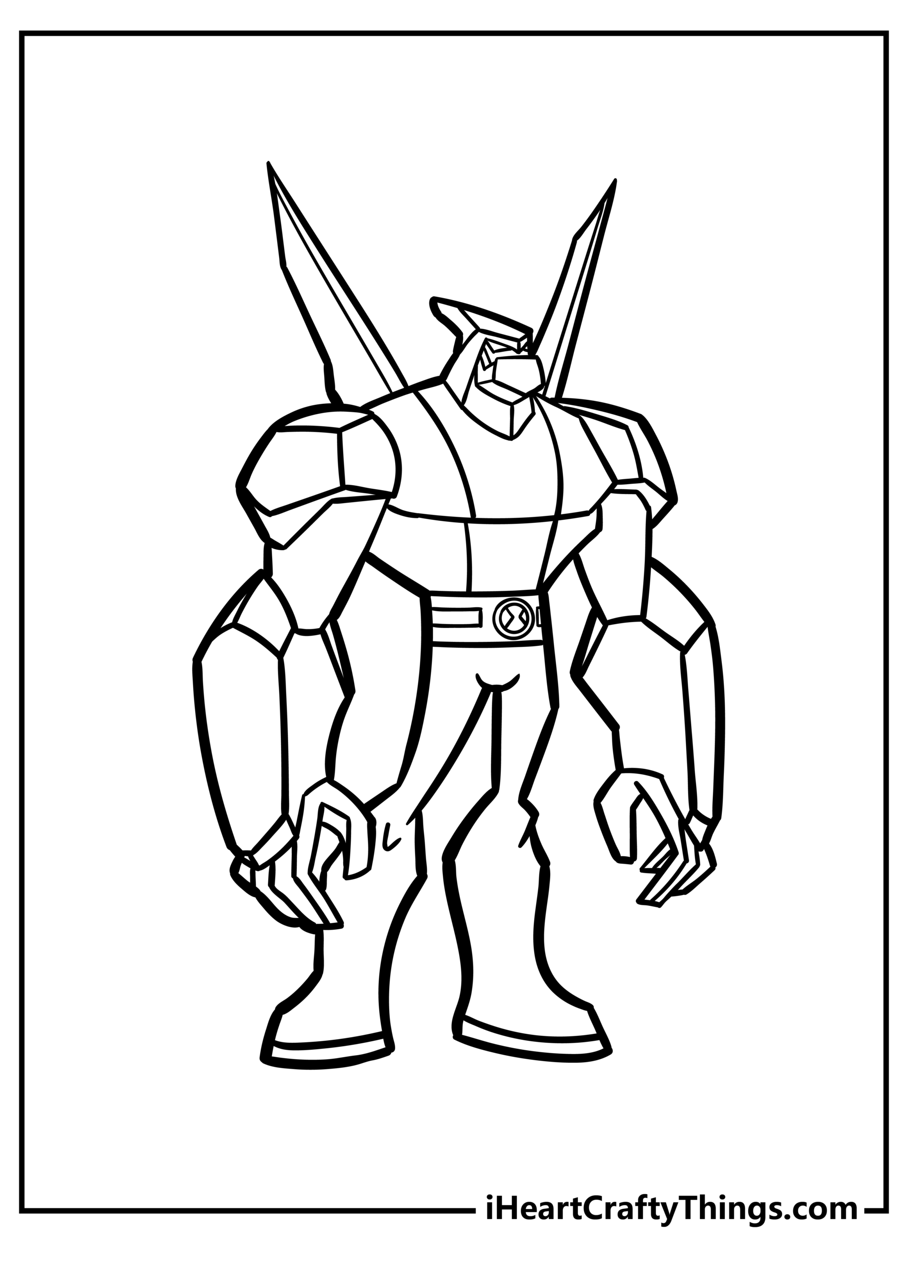 Ben 10 Coloring Pages Printable At Genbryanblog Blog