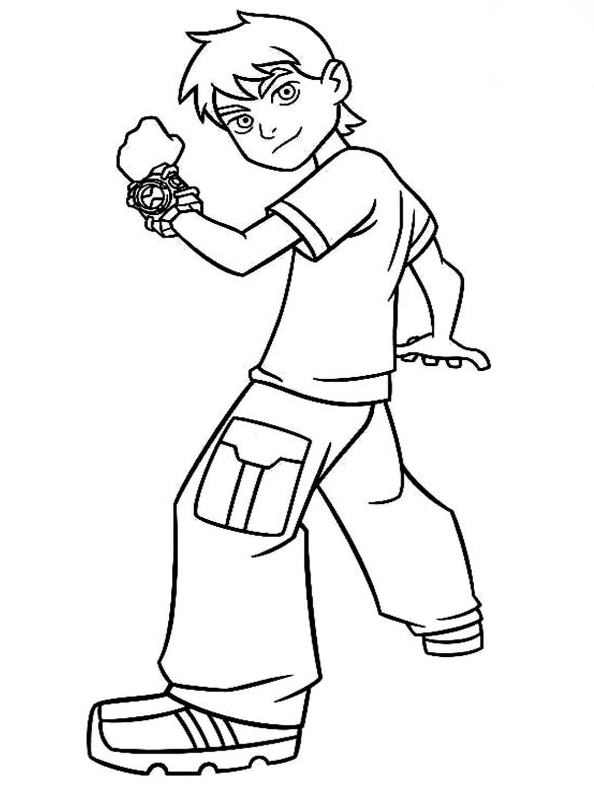 Ben 10 Coloring Pages Printable At Genbryanblog Blog