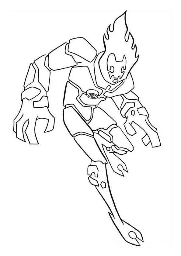 Ben 10 Coloring Pages Printable At Genbryanblog Blog
