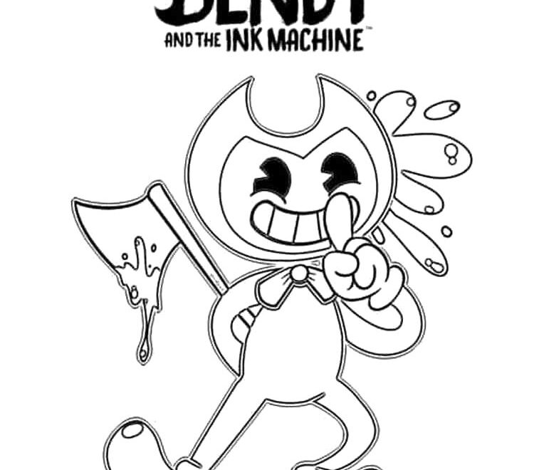 Bendy And The Ink Machine Coloring Pages