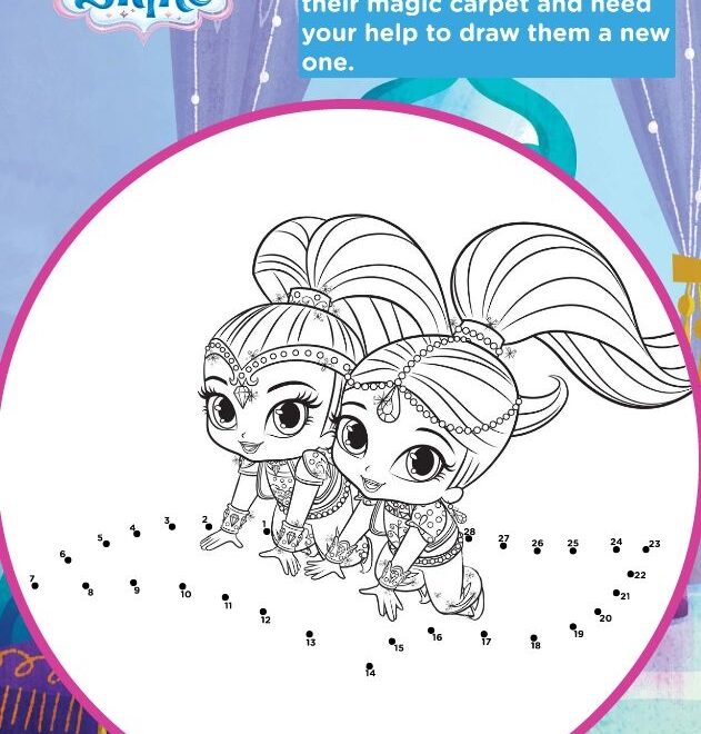 Best 97 Shimmer Shine Printables Images On Pinterest Other