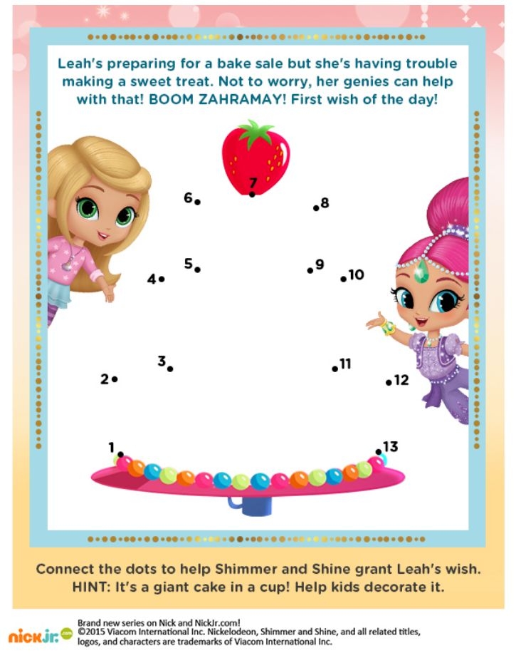 Best 97 Shimmer Shine Printables Images On Pinterest Other Treat 