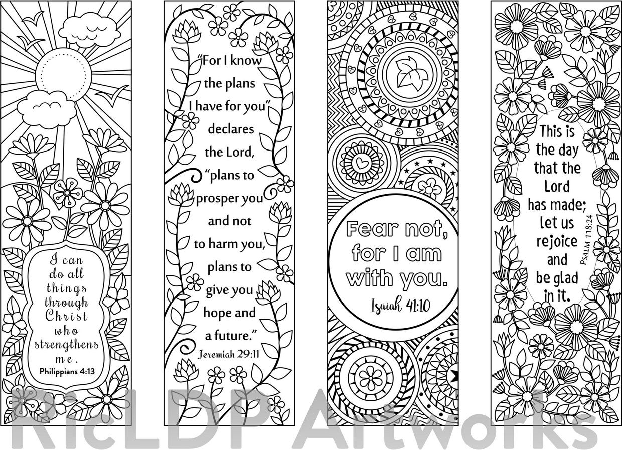 Bible Verse Free Printable Bible Bookmarks To Color Printable And Bible Verse Free Printable Bible Bookmarks To Color Printable And