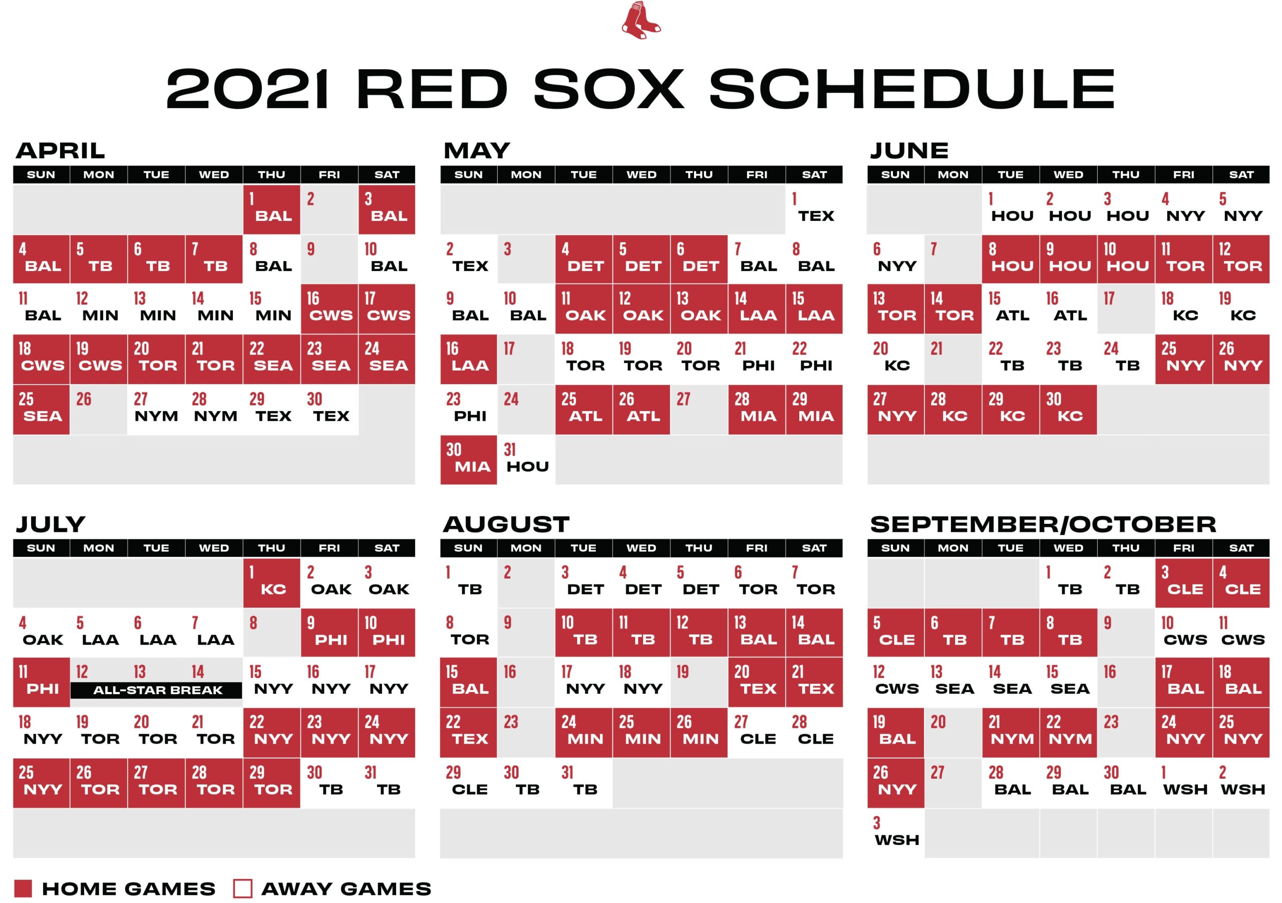 Boston Red Sox Schedule 2025 Printable Emily S Mogensen
