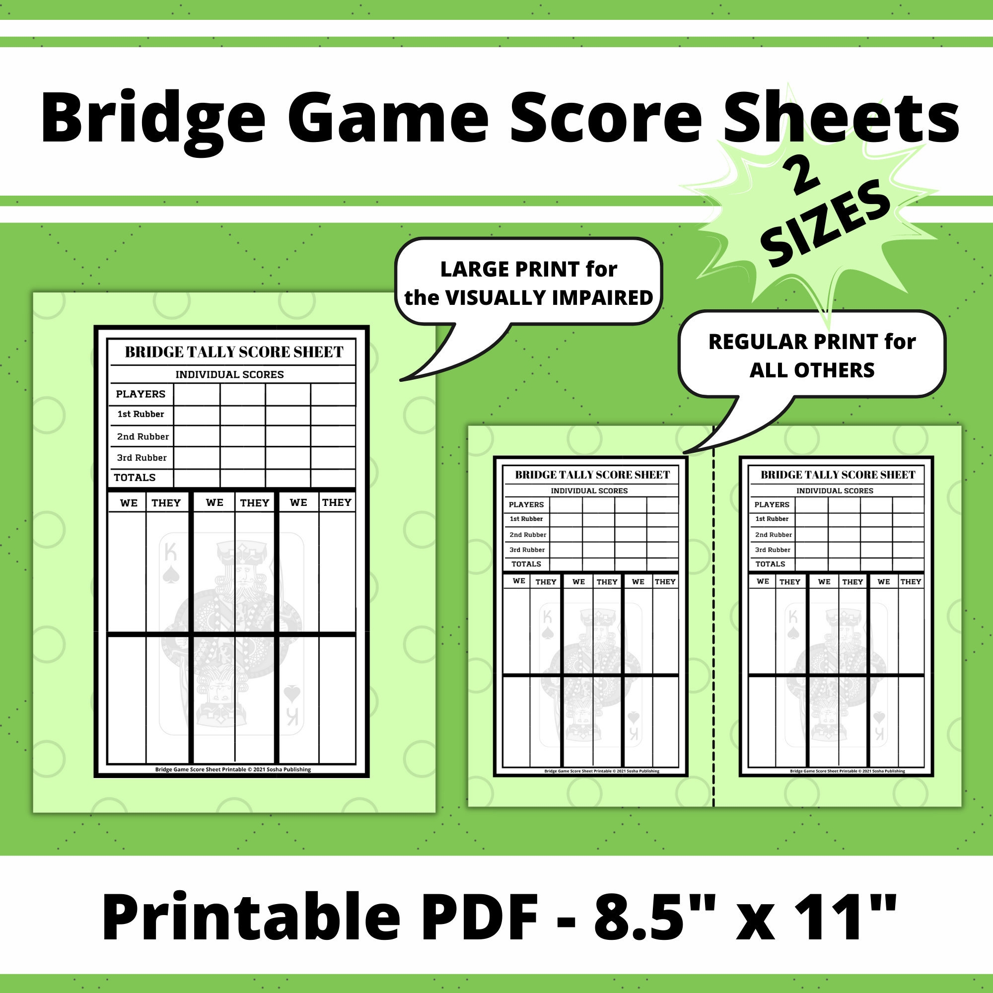 Bridge Game Score Sheets Printable Bridge Score Pad Bridge Etsy Bridge Game Score Sheets Printable Bridge Score Pad Bridge Etsy