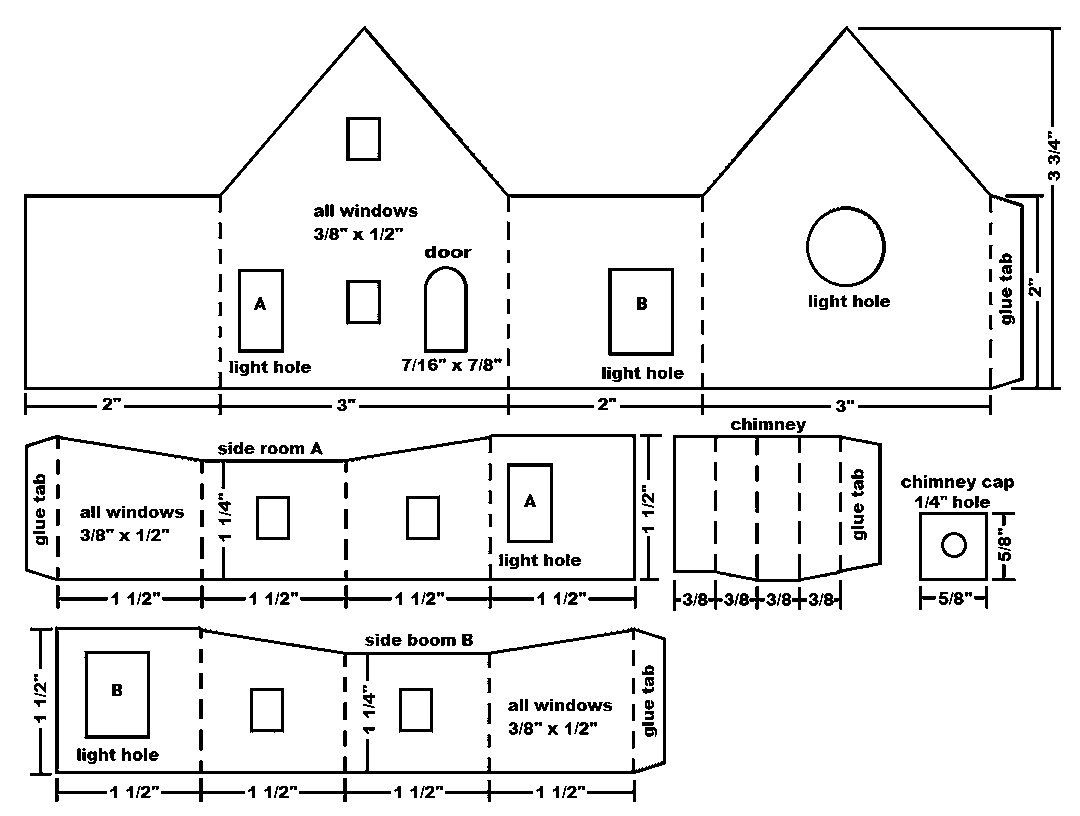 Build A Cardboard Christmas House Pieces Of Cardboard Christmas 