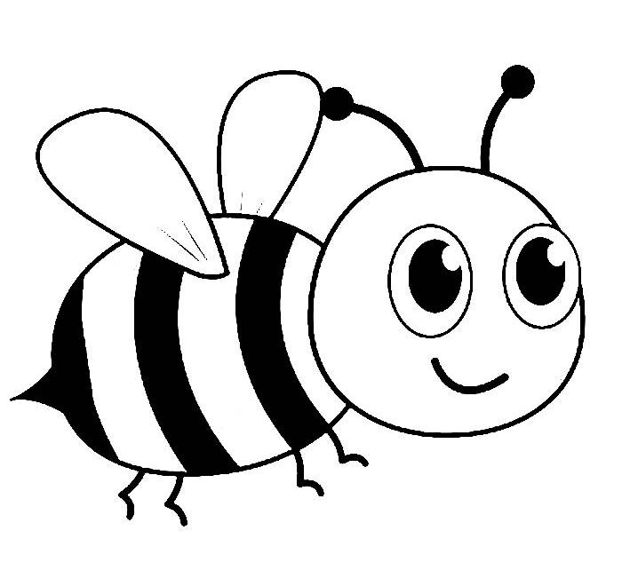Bumblebee Coloring Pages Free Printable PDF