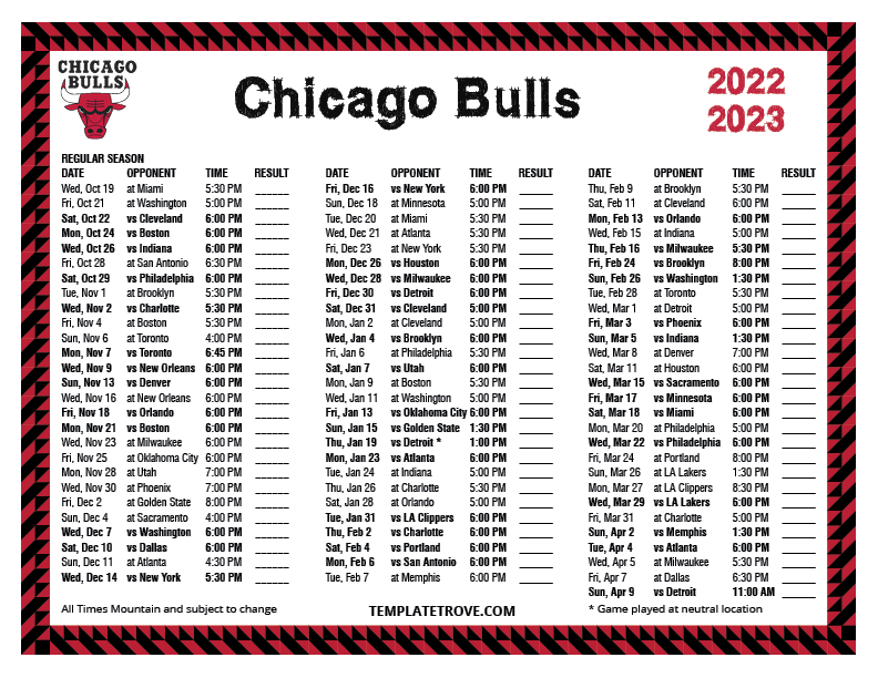Chicago Bulls Schedule 2025 24 Malene S Jeppesen