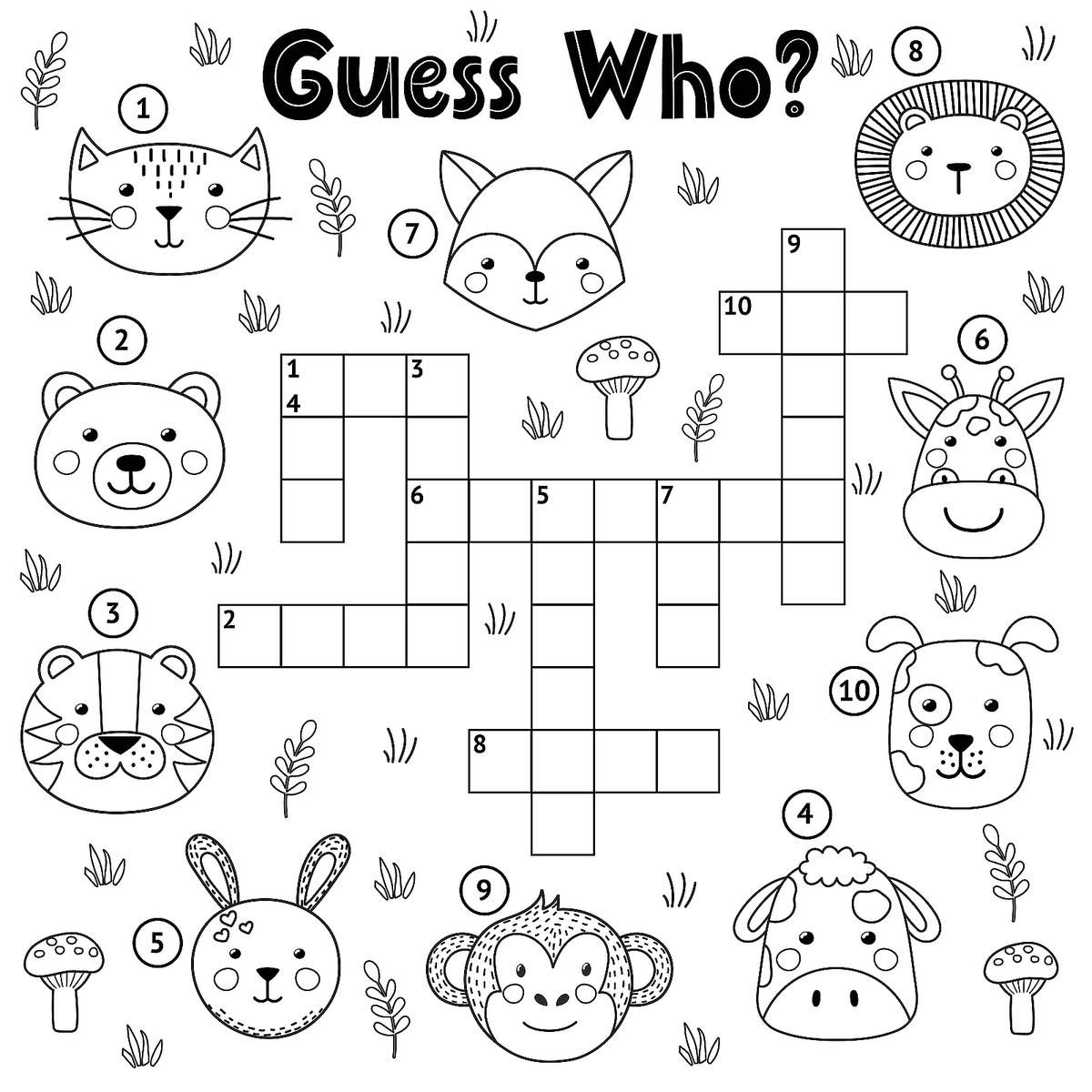 Children 39 s Printable Puzzles