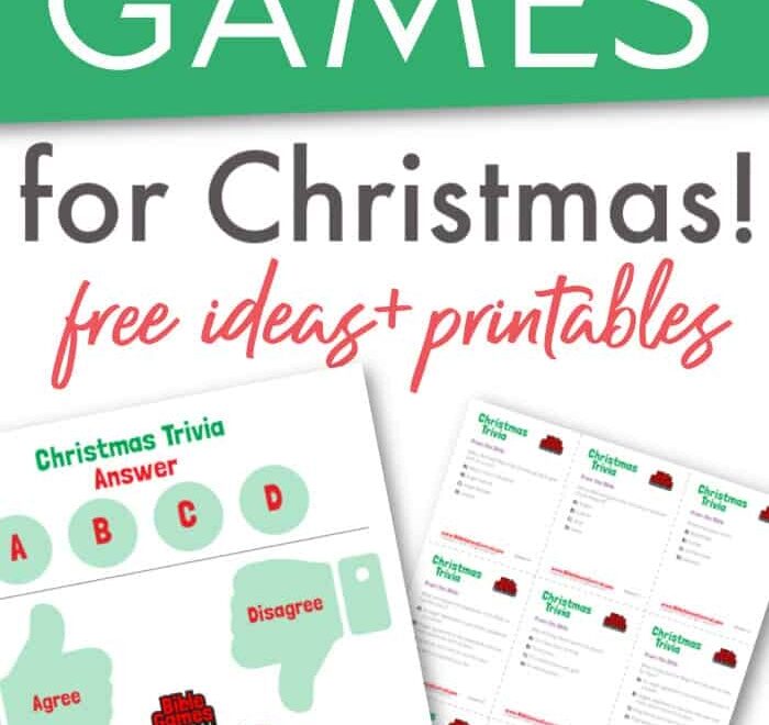 Christian Christmas Games 5 Free Low prep Printable Activities